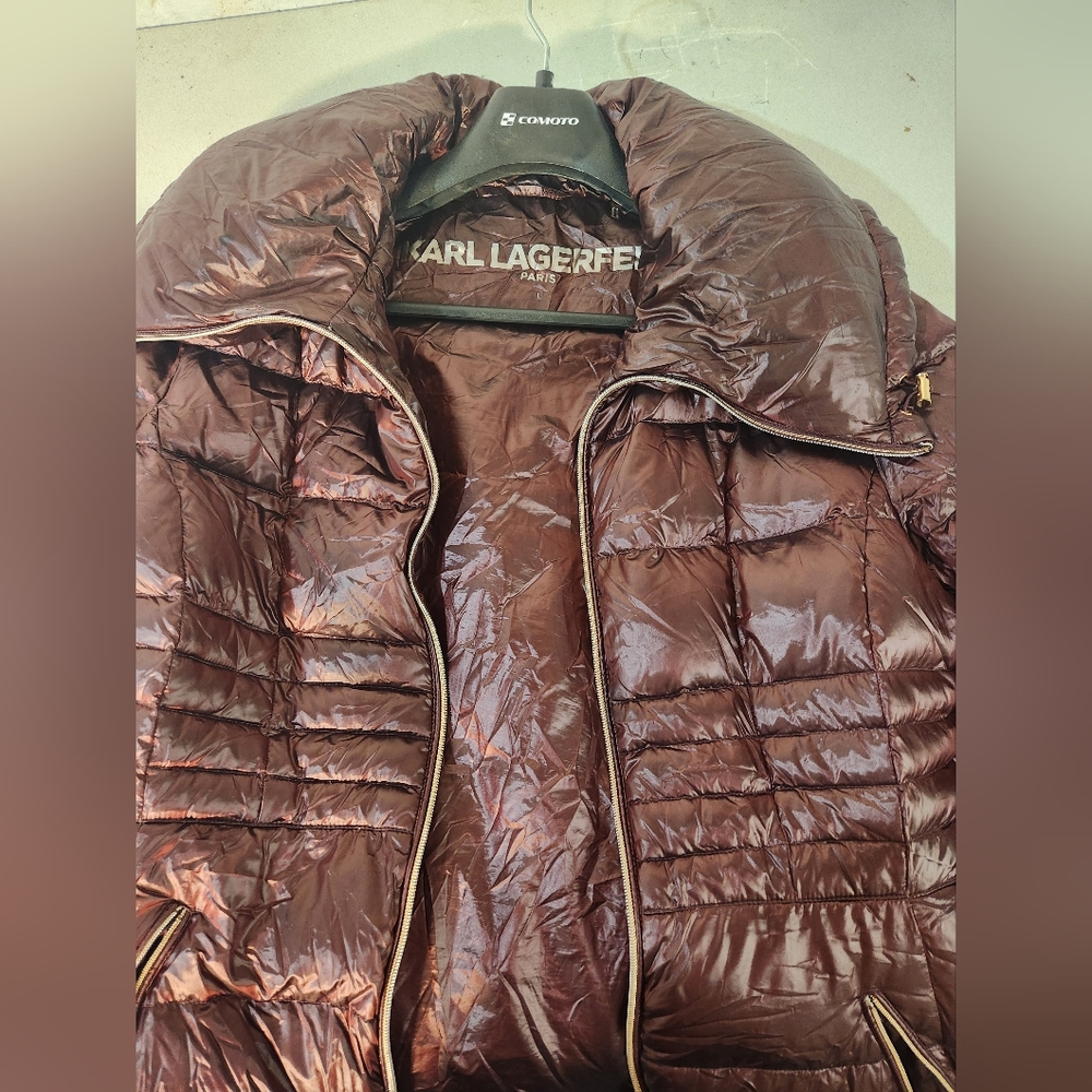 Karl Lagerfeld duck down puffer jacket